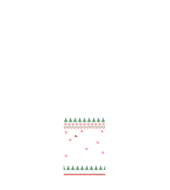 Merry Fishmas model albastru închis pe tricou