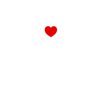 I heart trumpet model negru pe tricou