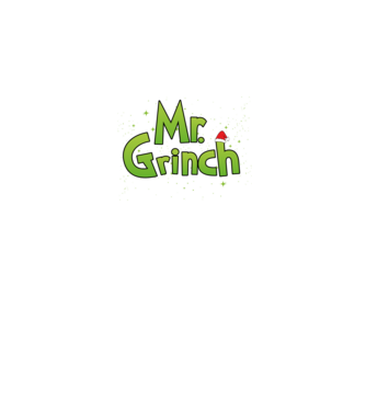 Grinch Family Mr Grinch model negru pe tricou