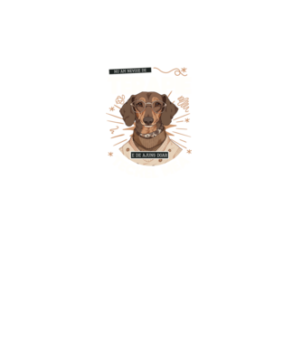 Nu am nevoie de terapie e de ajuns doar teckel mea model turcoaz pe tricou