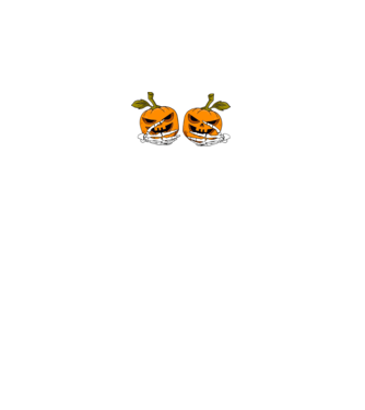 Pumpkin titts model negru pe tricou