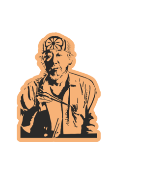 Mister miyagi cobra kai model negru pe tricou