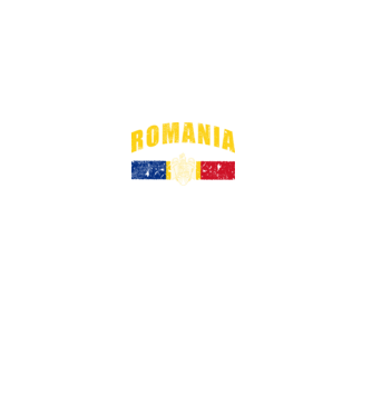 Romania coat of arms model negru pe tricou