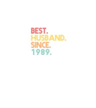 best husband since 1989 retro model negru pe tricou