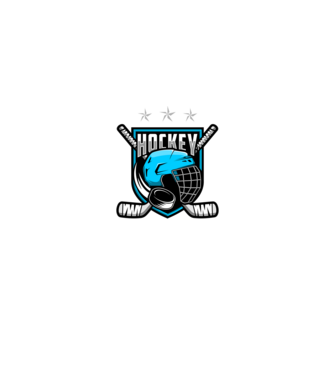 Hockey model negru pe tricou