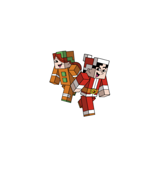 Minecraft christmas ugly sweater model negru pe tricou