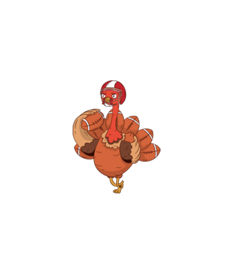 Player Turkey model negru pe tricou