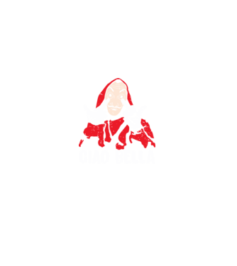 ciao bella dali model negru pe tricou