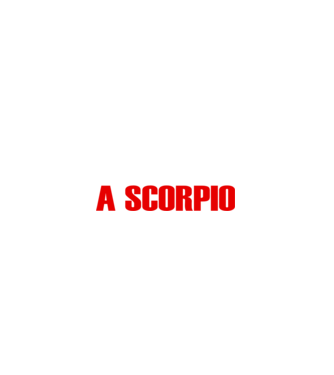 Piss of a SCORPIO model negru pe tricou