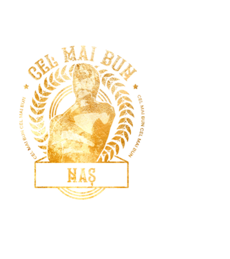 Cel mai bun naș model negru pe tricou