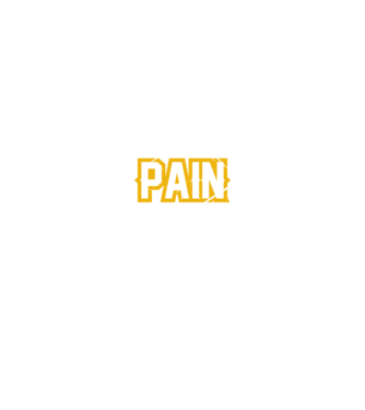 No Pain No Gain model negru pe tricou