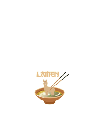 Lamen model negru pe tricou