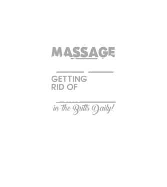 Massage pain model negru pe tricou