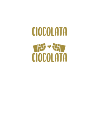 ciocolata nu pune întrebări, ciocolata înțelege model negru pe tricou