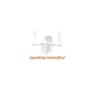 Spooking intensifies model negru pe tricou