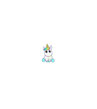 Always be yourself Unicorn model negru pe tricou
