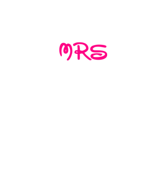 Mrs model alb pe tricou
