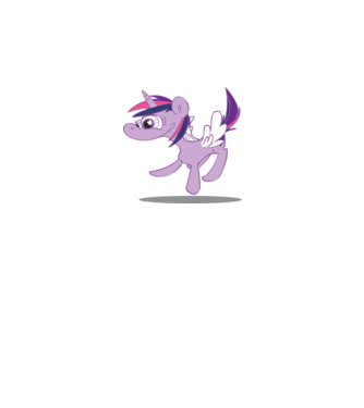 ugly my little pony model alb pe tricou