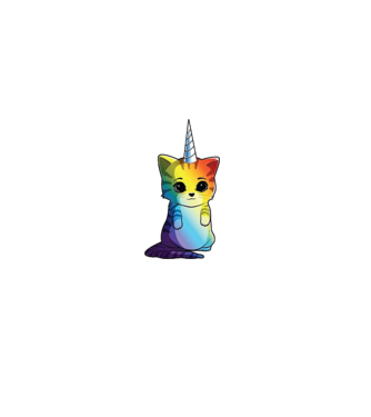 Unicat model alb pe tricou