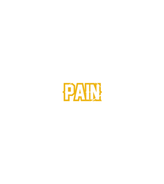 No Pain No Gain model negru pe tricou