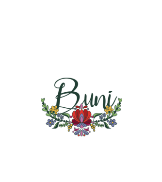 Buni model alb pe tricou