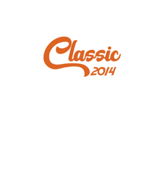 2014 Classic model alb pe tricou
