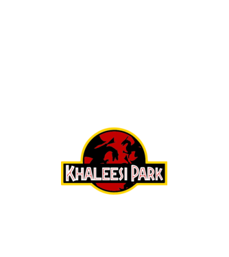 Khaleesi Park model alb pe tricou