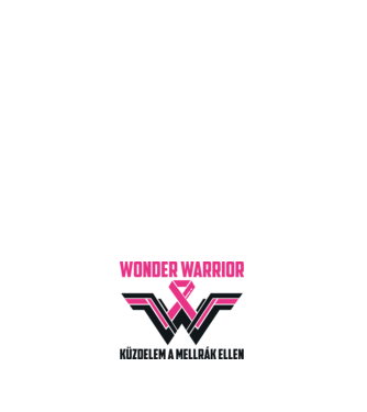 WONDER WARRIOR model negru pe tricou