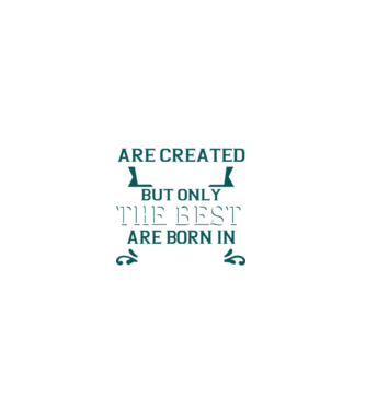 All men created equal but only the beat are born in july model albastru închis pe tricou
