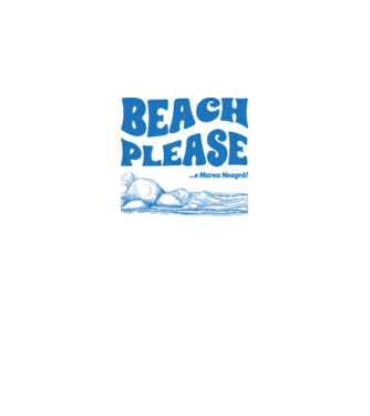 Beach please, e Marea Neagră! model alb pe tricou
