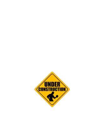 Under Construction model negru pe tricou