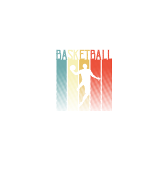 basketball vintage model albastru jeanși pe tricou