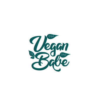 Vegan Babe model alb pe tricou