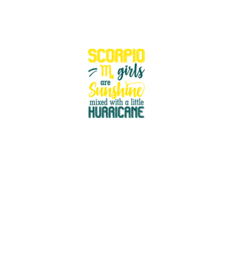 Sunshine with Hurricane SCORPIO model negru pe tricou