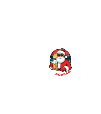 Ho ho ține mi berea! Negru model negru pe tricou