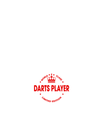 World class DARTS model negru pe tricou