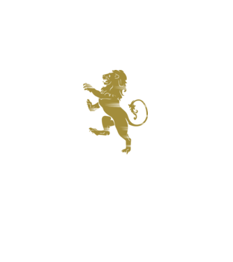 Lion Rampant model negru pe tricou