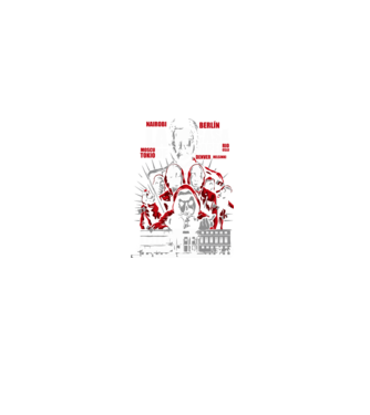la casa de papel family model negru pe tricou