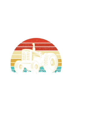 TRACTOR model negru pe tricou