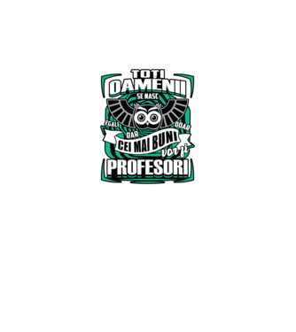 Toți oamenii profesori model negru pe tricou