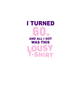 Lousy T-shirt 60 model albastru jeanși pe tricou