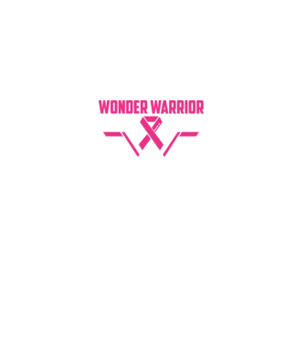 WONDER WARRIOR model negru pe tricou