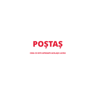 Supererou poştaş model negru pe tricou