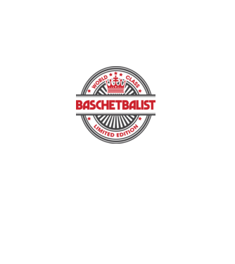 baschetbalist model negru pe tricou