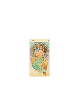Horoscop Tarot PESTI model alb pe tricou