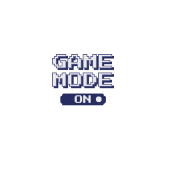 Gamer - Game mode on model negru pe tricou