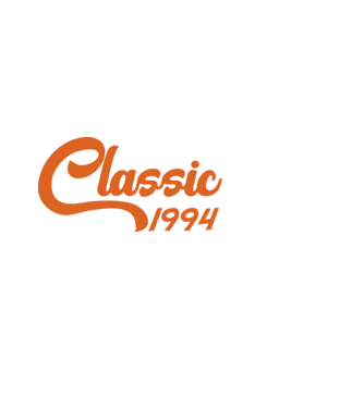 1994 Classic model negru pe tricou