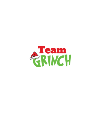 Team Grinch model nisipiu pe tricou