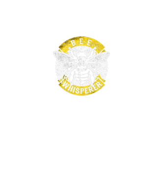 Bee Whisperer model negru pe tricou