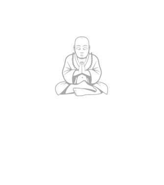 monk outline model negru pe tricou